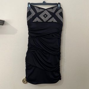 SEQUIN HEARTS sleeveless dress. Size large. Stretch material. Comfortable.